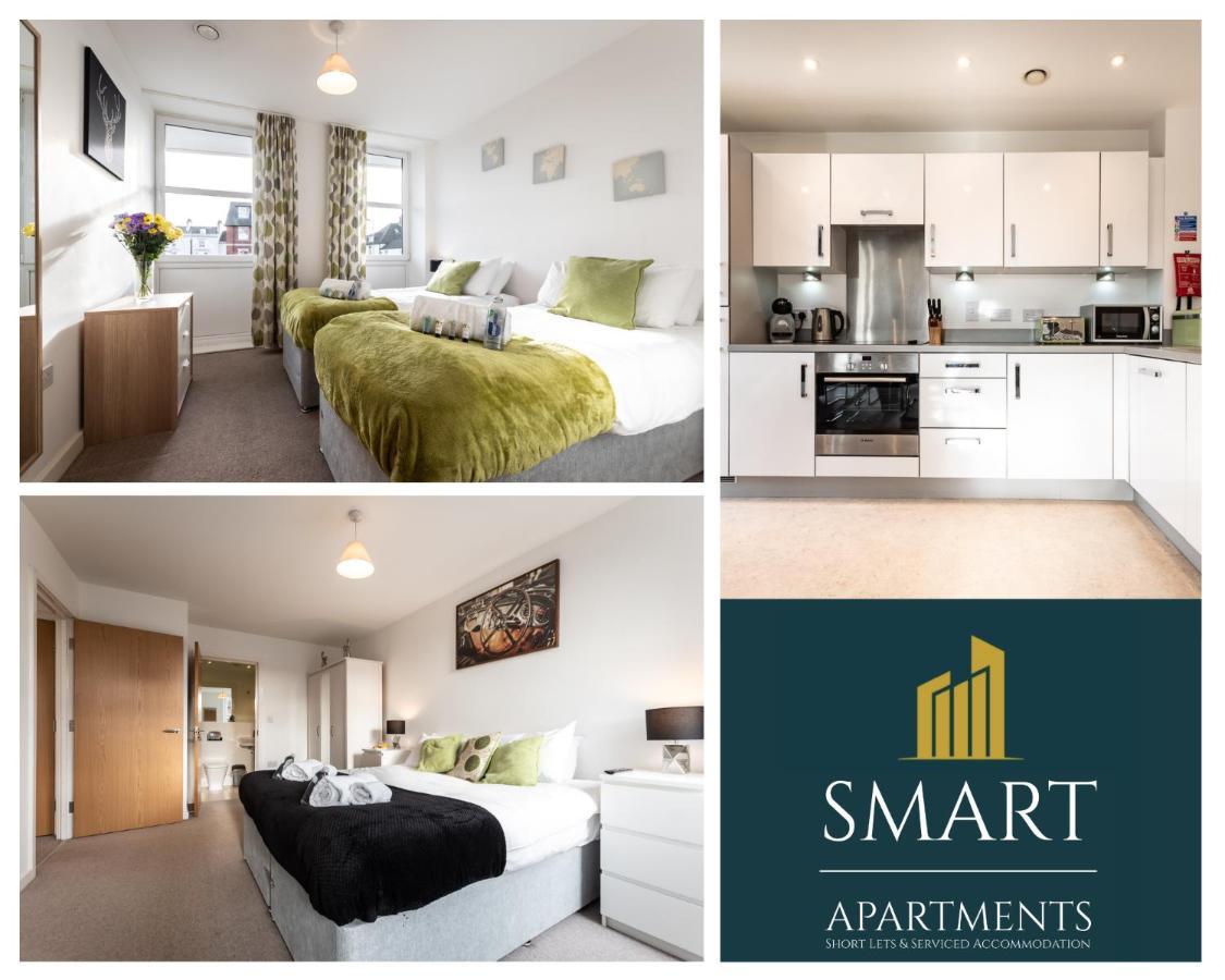 Spacious City Center Apartment By Smart Apartments Short Lets & Serviced Accommodation Apartment Southampton With Free Wifi المظهر الخارجي الصورة