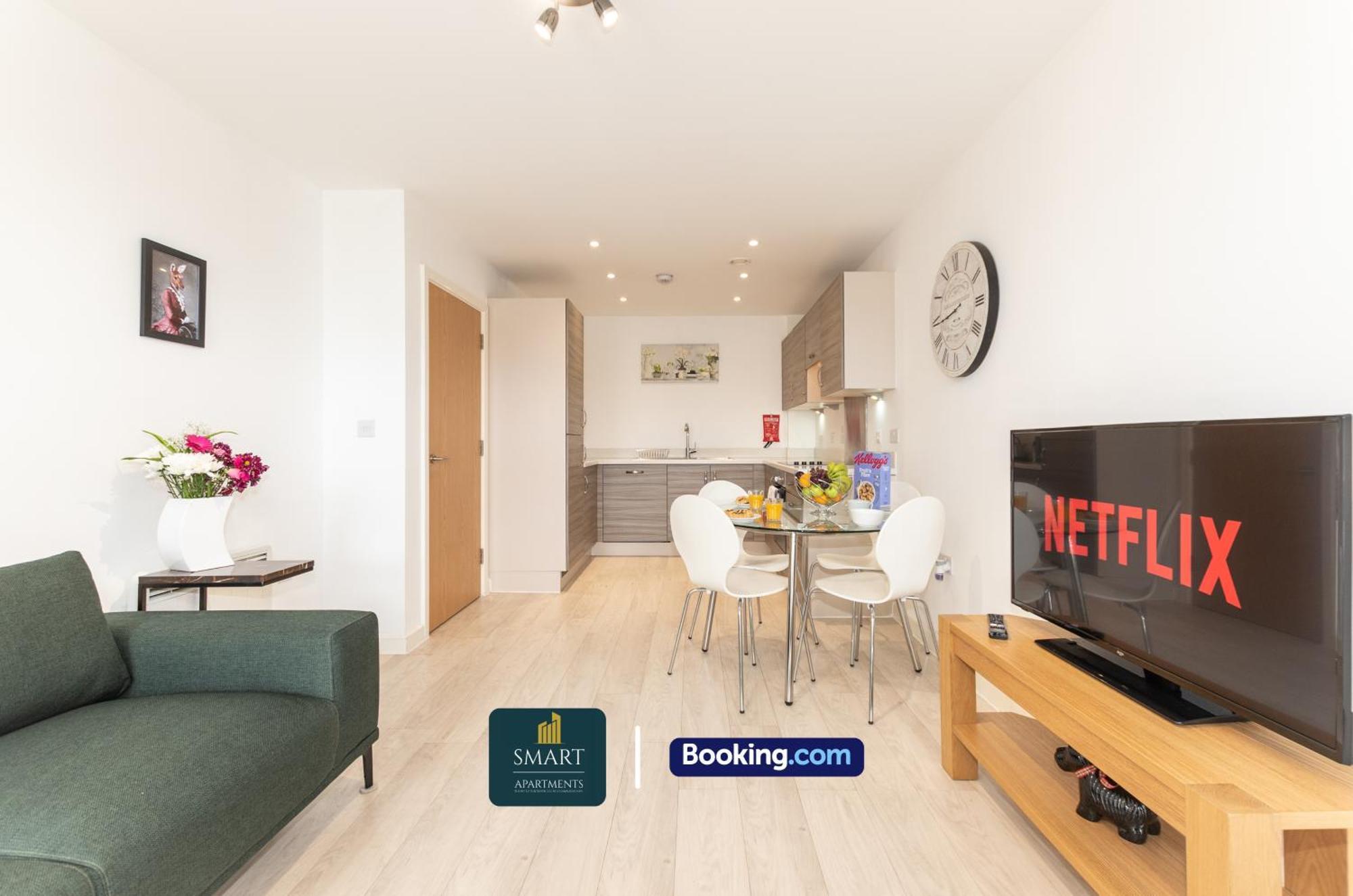 Spacious City Center Apartment By Smart Apartments Short Lets & Serviced Accommodation Apartment Southampton With Free Wifi المظهر الخارجي الصورة
