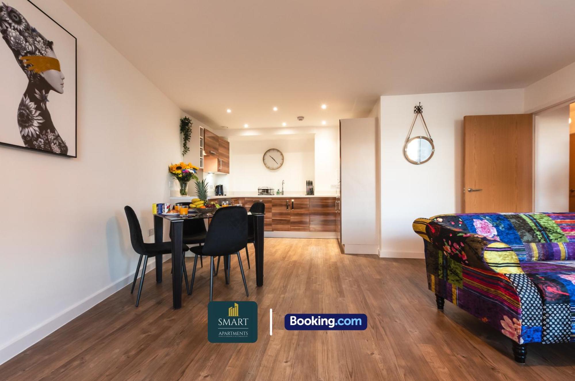 Spacious City Center Apartment By Smart Apartments Short Lets & Serviced Accommodation Apartment Southampton With Free Wifi المظهر الخارجي الصورة