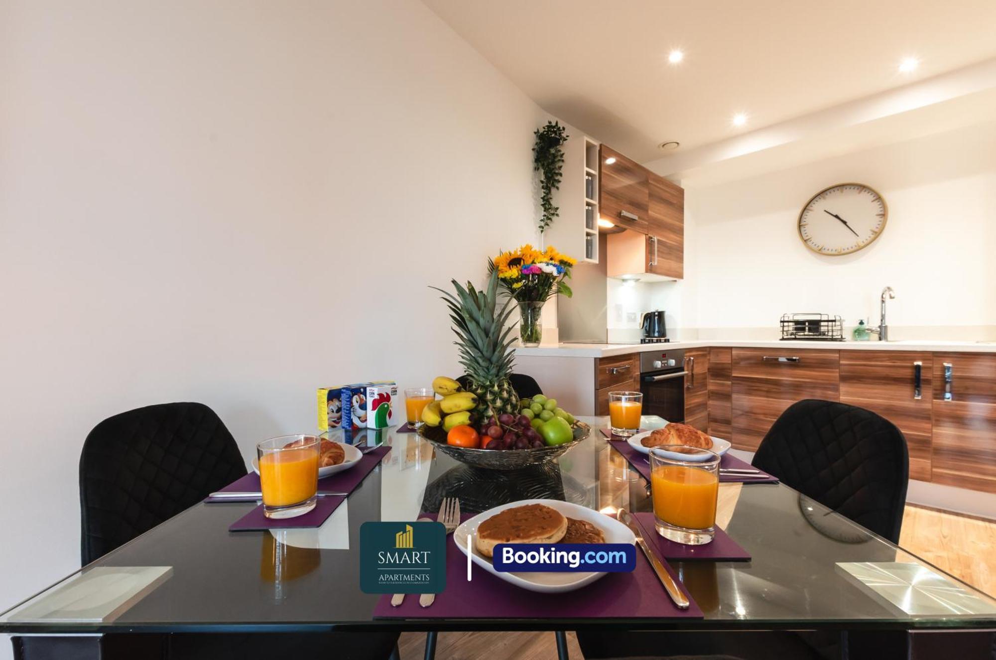 Spacious City Center Apartment By Smart Apartments Short Lets & Serviced Accommodation Apartment Southampton With Free Wifi المظهر الخارجي الصورة